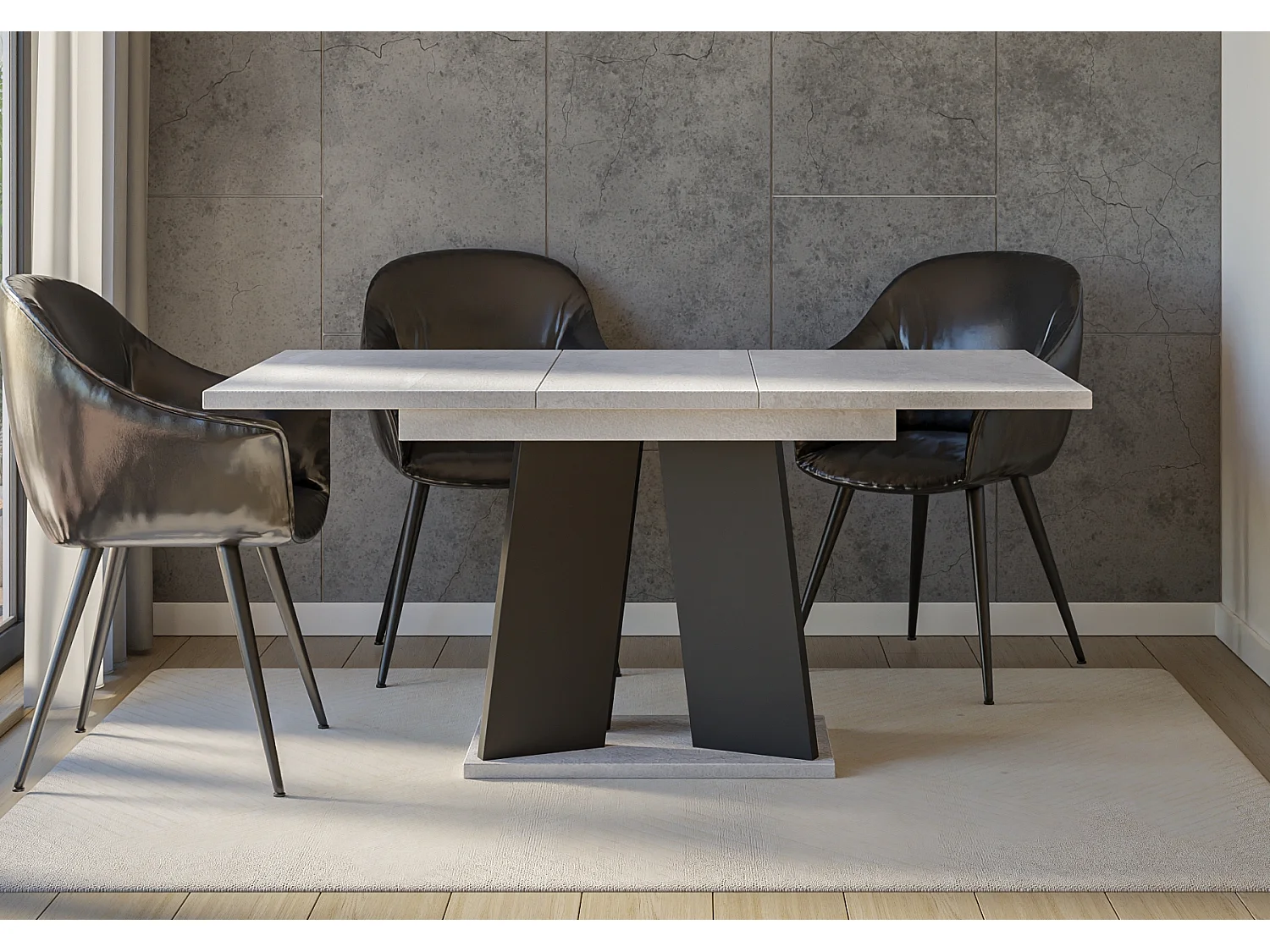 Muro stół K350 czarny