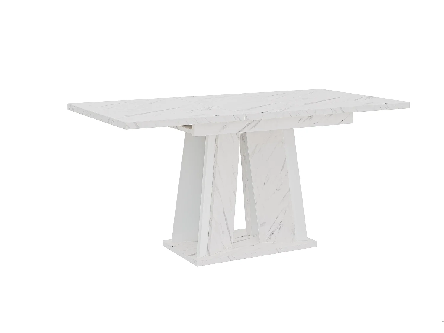 Dora stół biały marmur biały