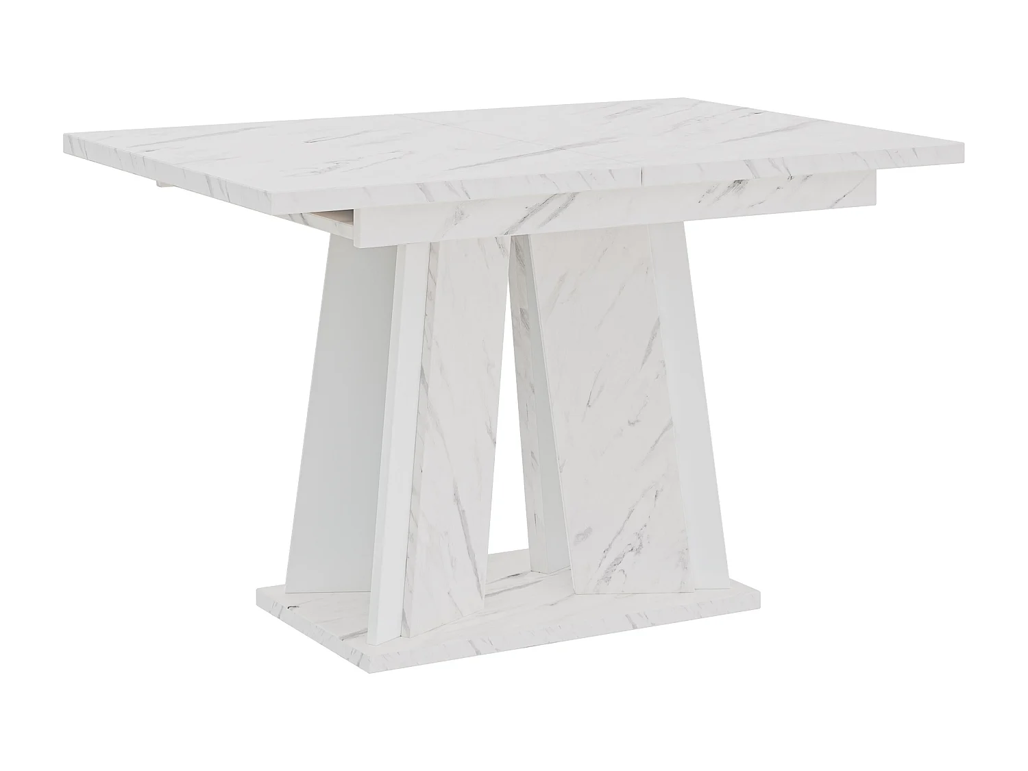 Dora stół biały marmur biały
