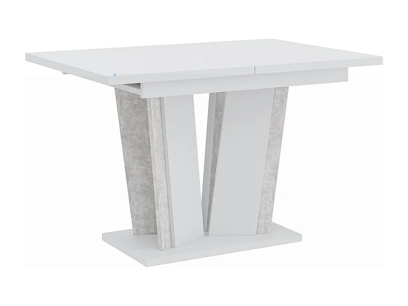 Dora 2 stół czarny połysk beton