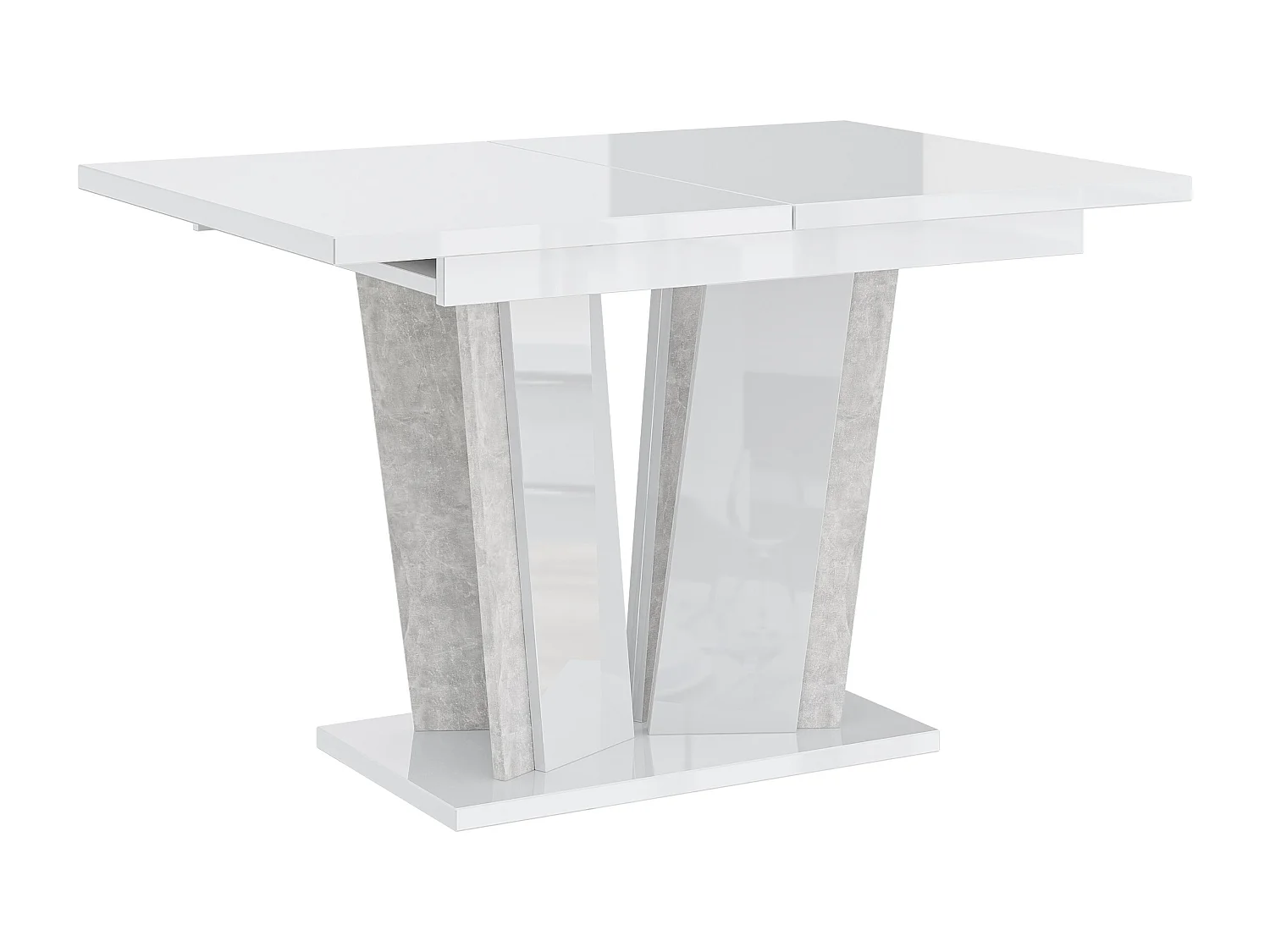 Dora 2 stół czarny marmur czarny