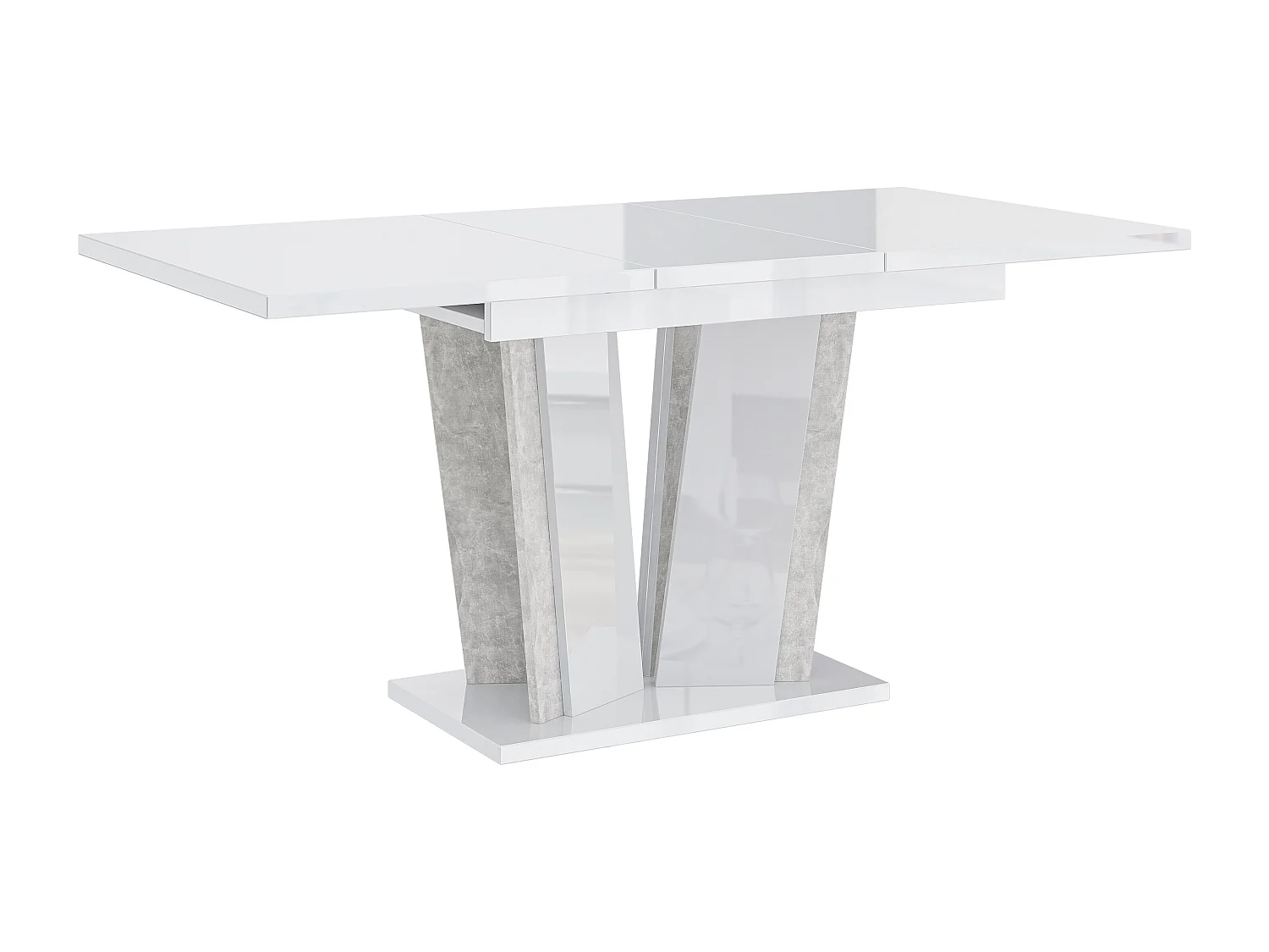 Dora 2 stół czarny marmur czarny