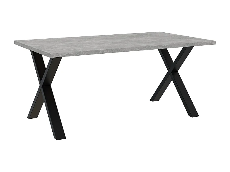 Brooky stół beton, noga X