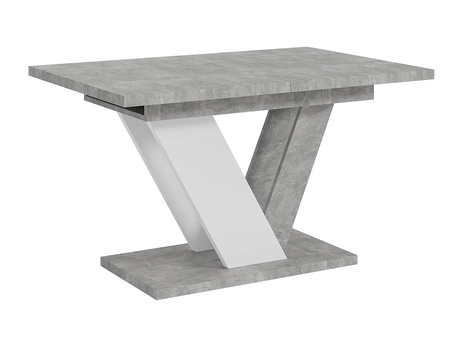 Dubaj stół beton biały