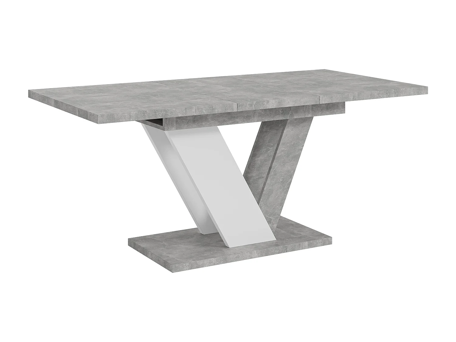 Dubaj stół beton biały