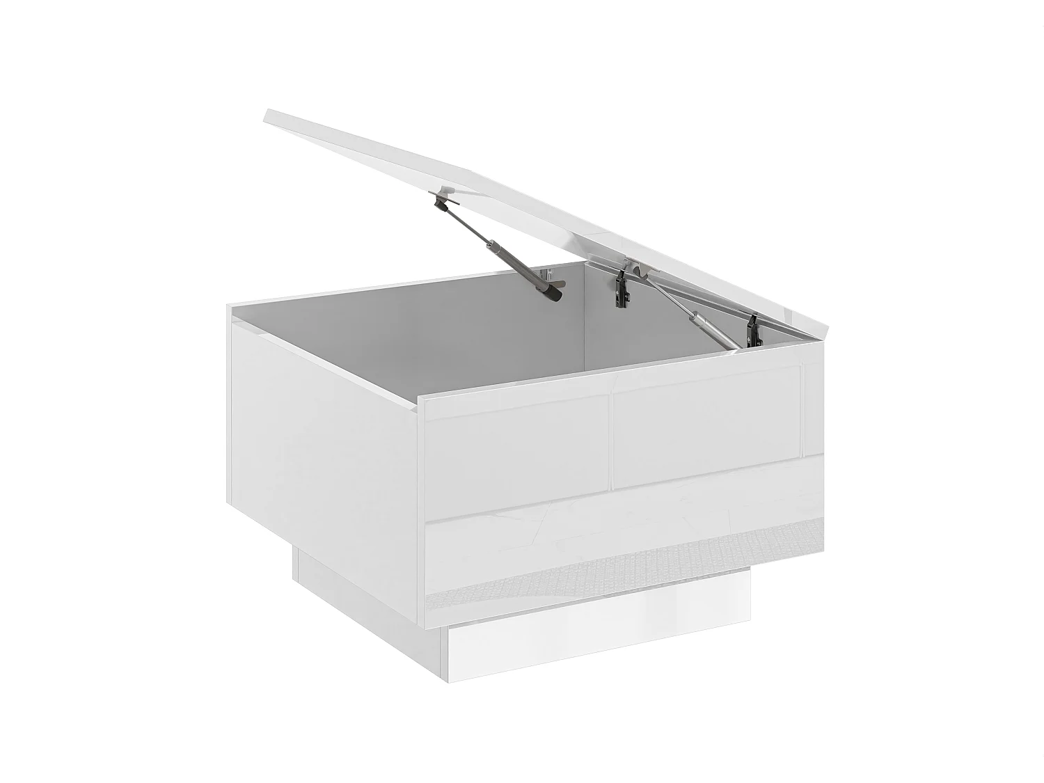 Moon 60 ława biały połysk