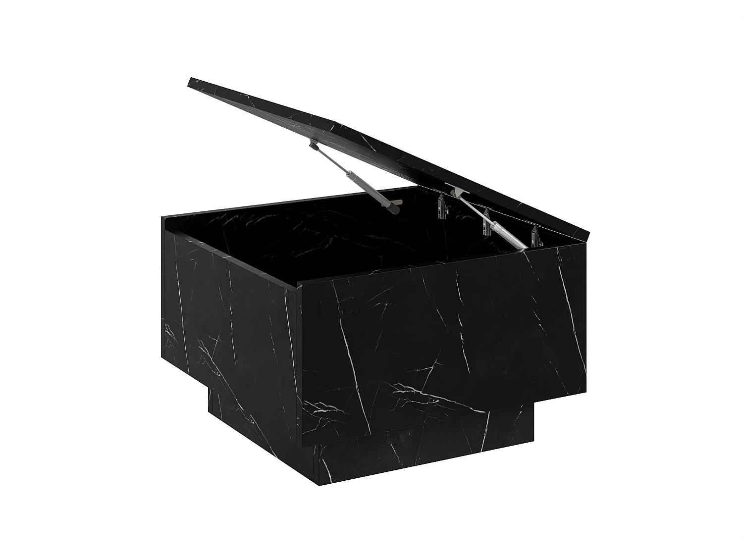 Moon 60 ława czarny marmur