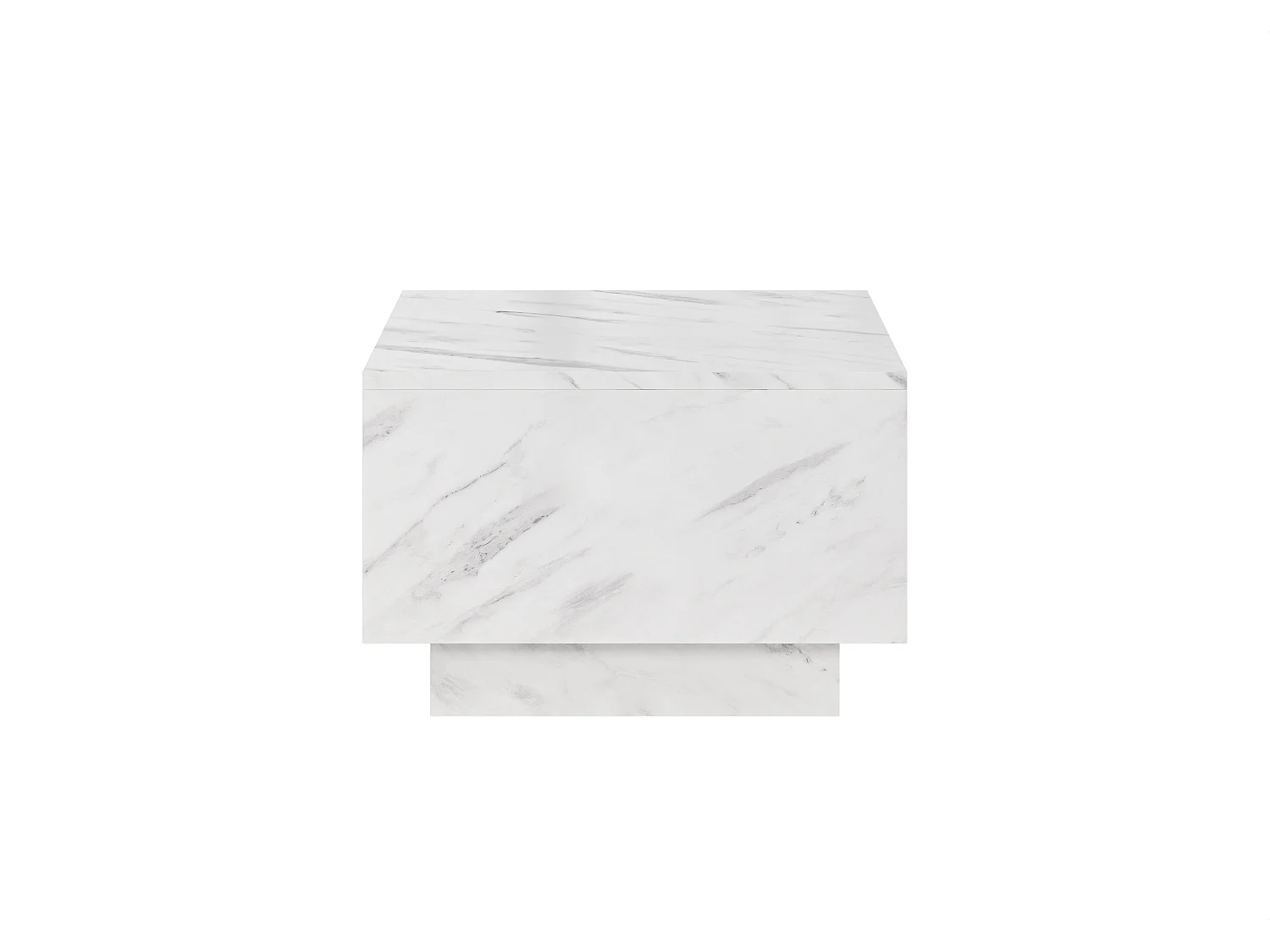 Moon 60 ława biały marmur