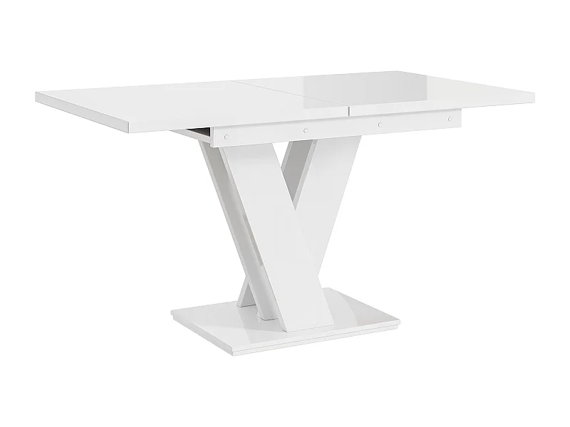 Malvi stół biały połysk