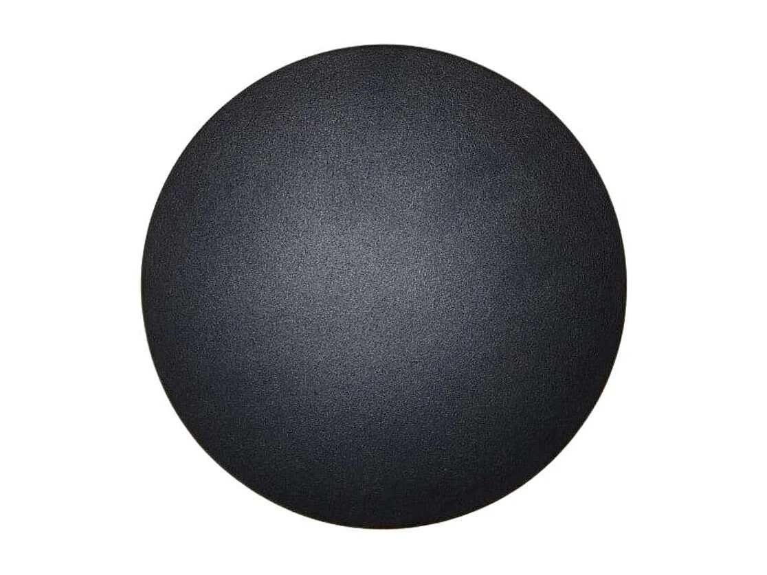 Eclairage mural LED couleur noire extérieur D18 cm - Lunar