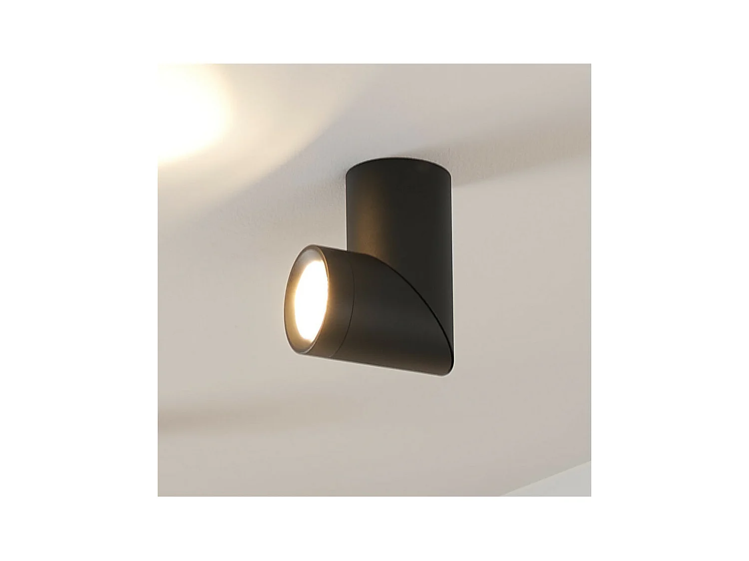Éclairage de plafond noir design spot LED dimmable - Flavio