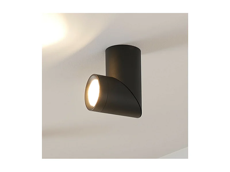 Éclairage de plafond noir design spot LED dimmable - Flavio