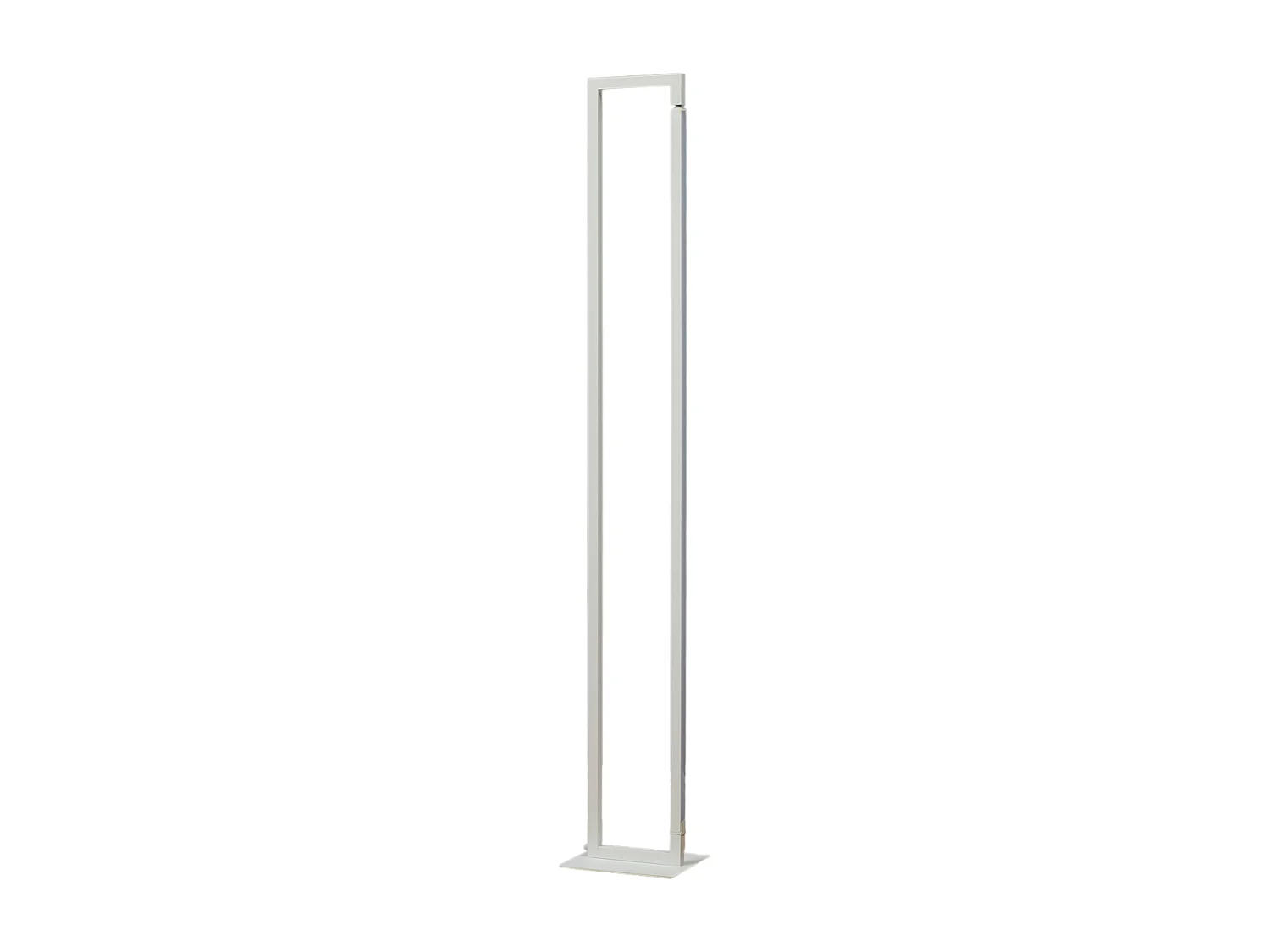 Lampadaire blanc avec pied pivotant variateur intégré 140 cm - Laka