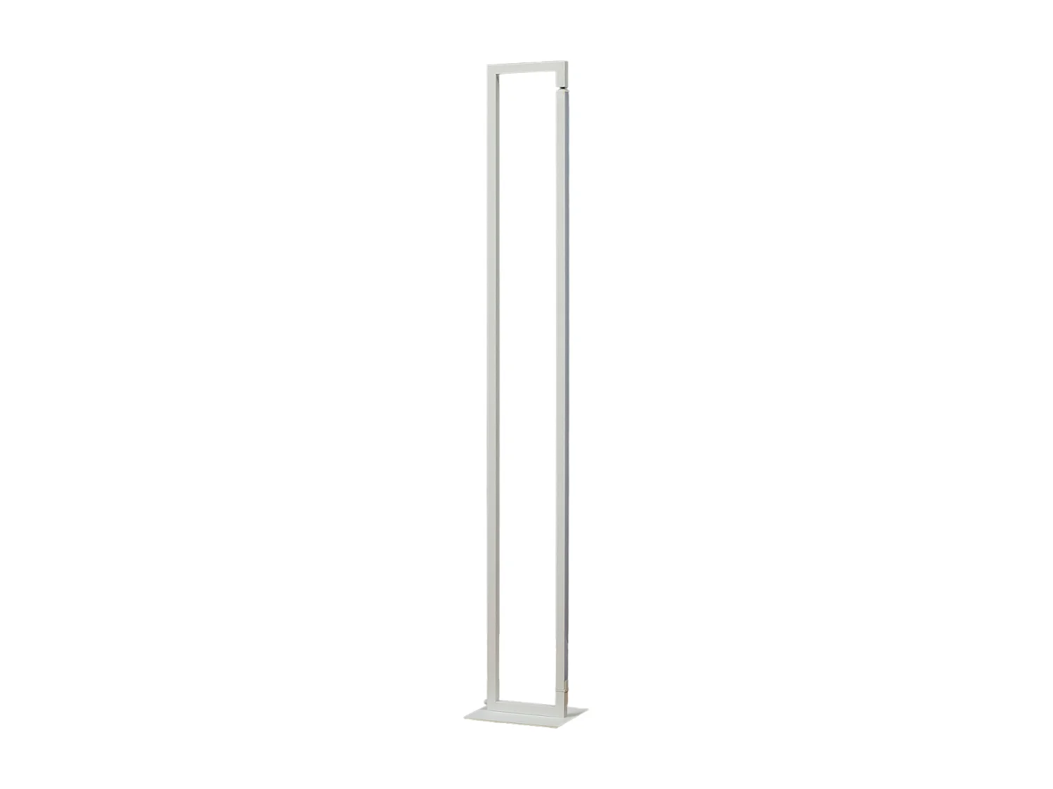 Lampadaire blanc avec pied pivotant variateur intégré 140 cm - Laka