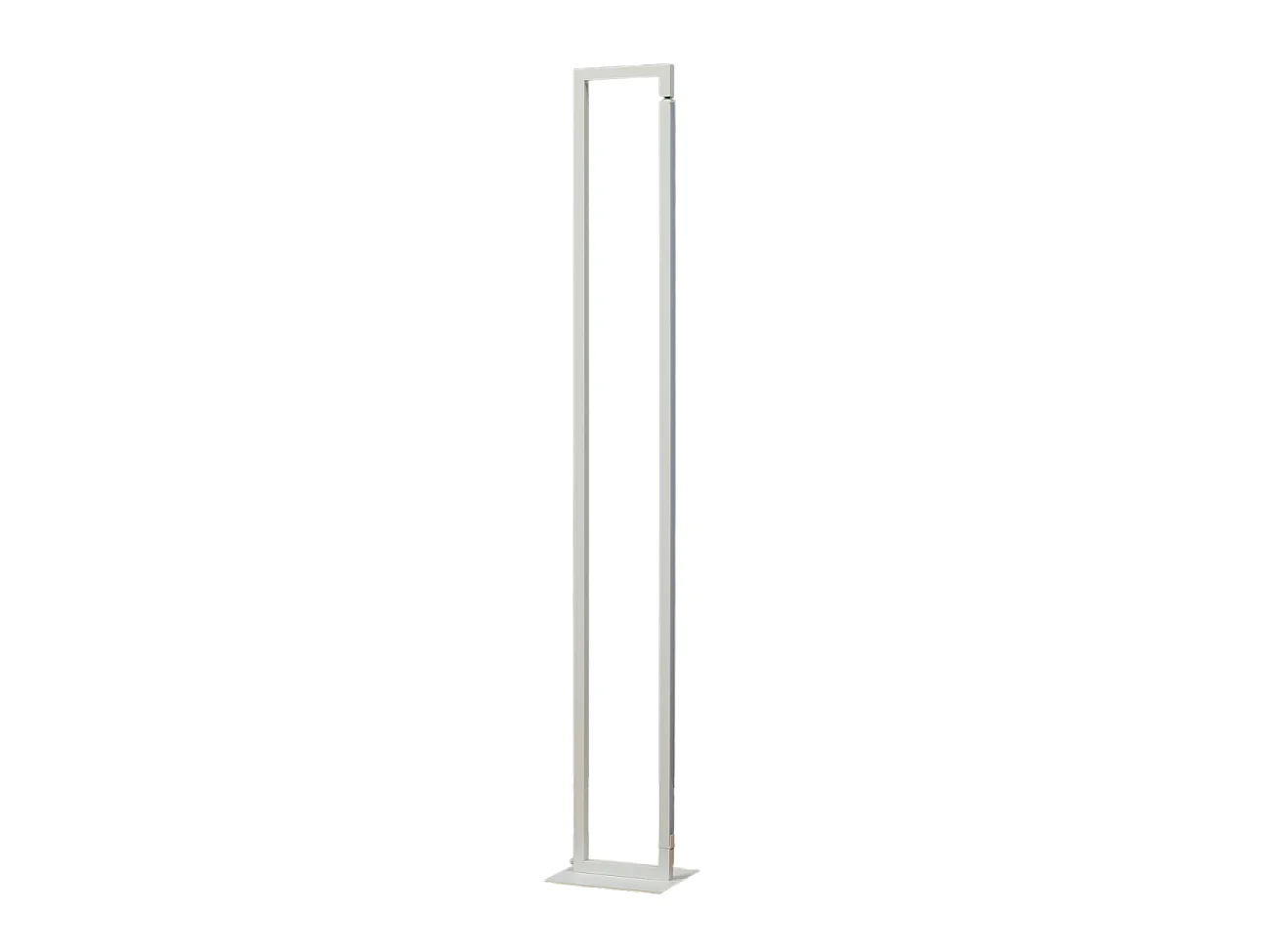 Lampadaire blanc avec pied pivotant variateur intégré 140 cm - Laka