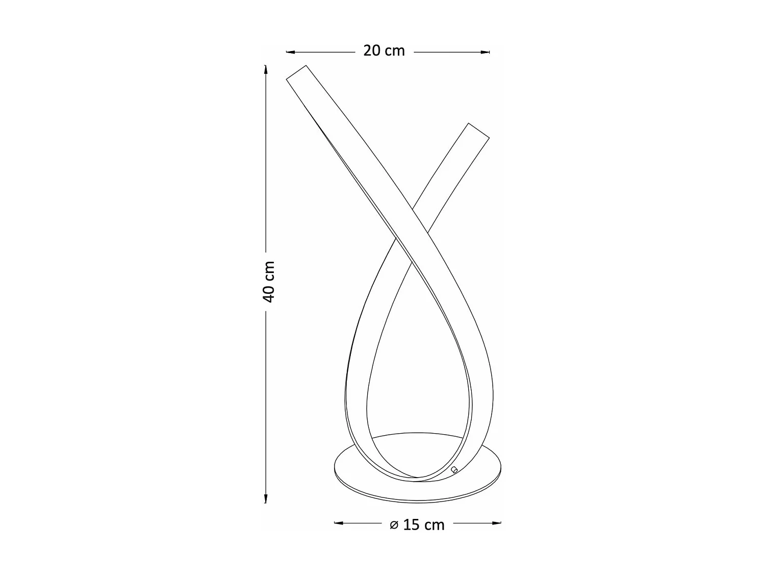 Lampe à poser doré effet feuille d'or - Millenium