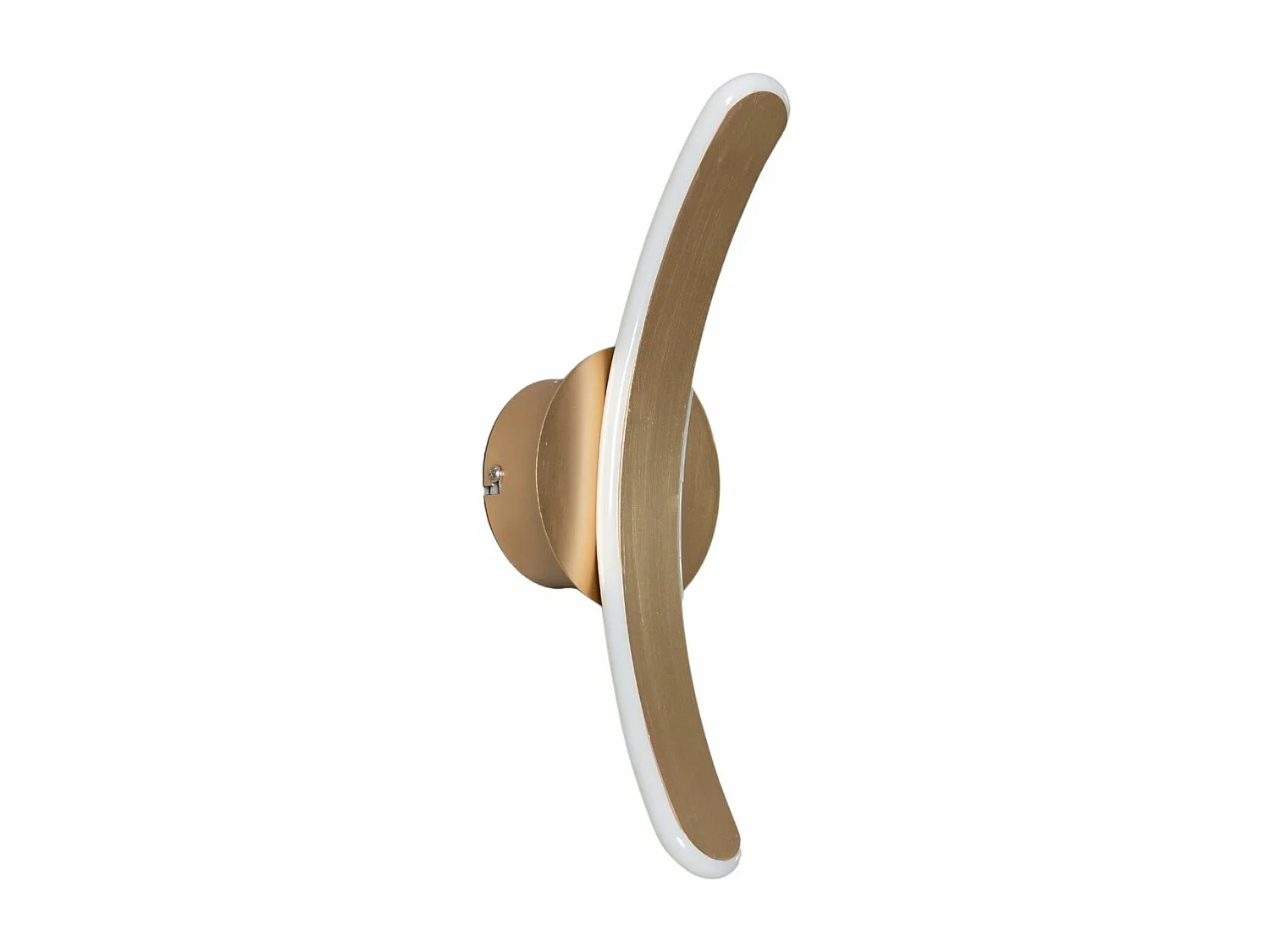 Applique murale design en arc LED laiton - Dawn