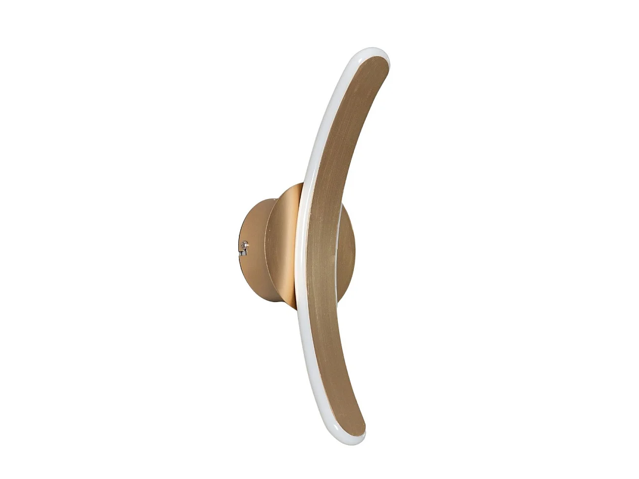 Applique murale design en arc LED laiton - Dawn