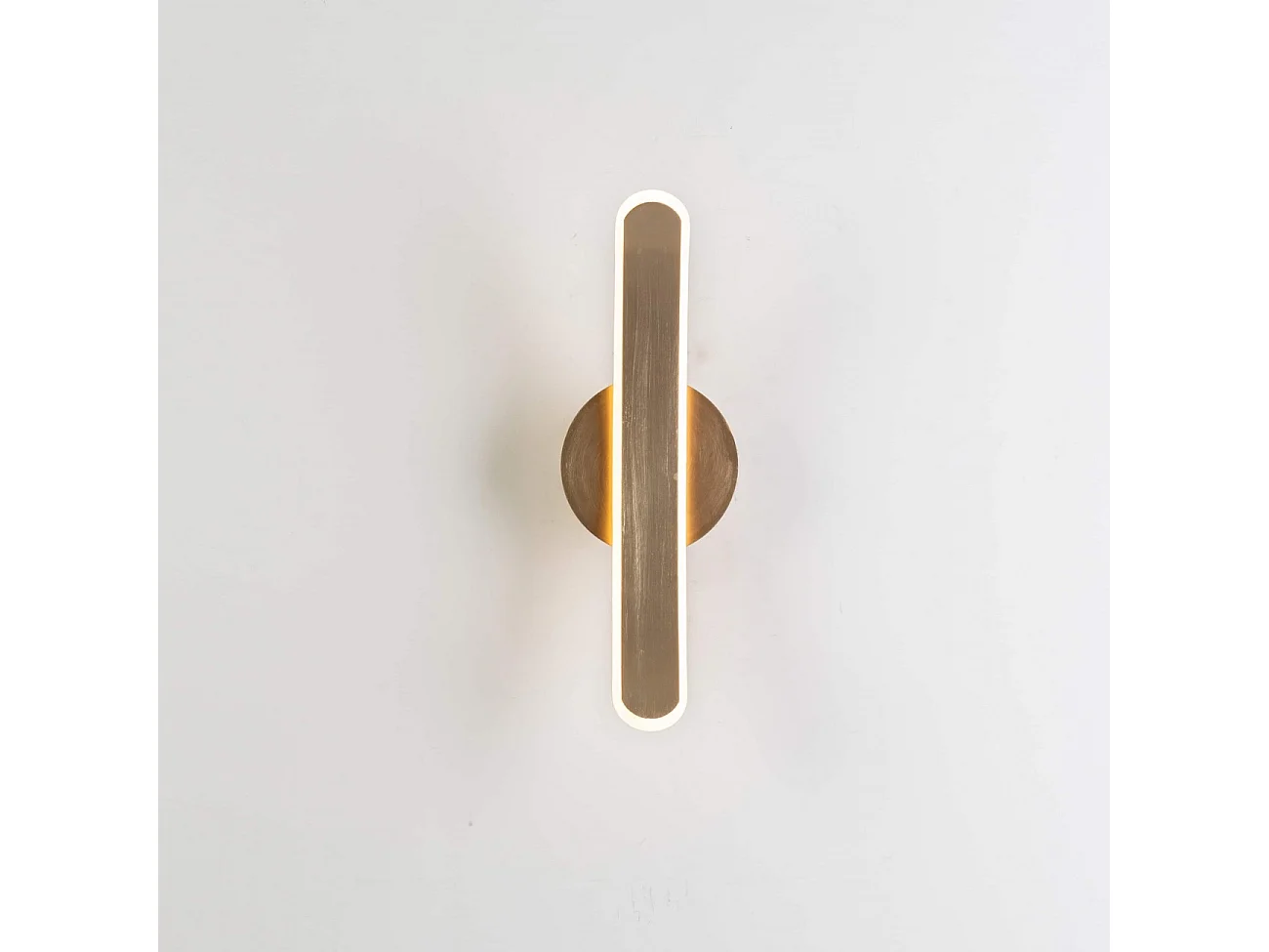 Applique murale design en arc LED laiton - Dawn