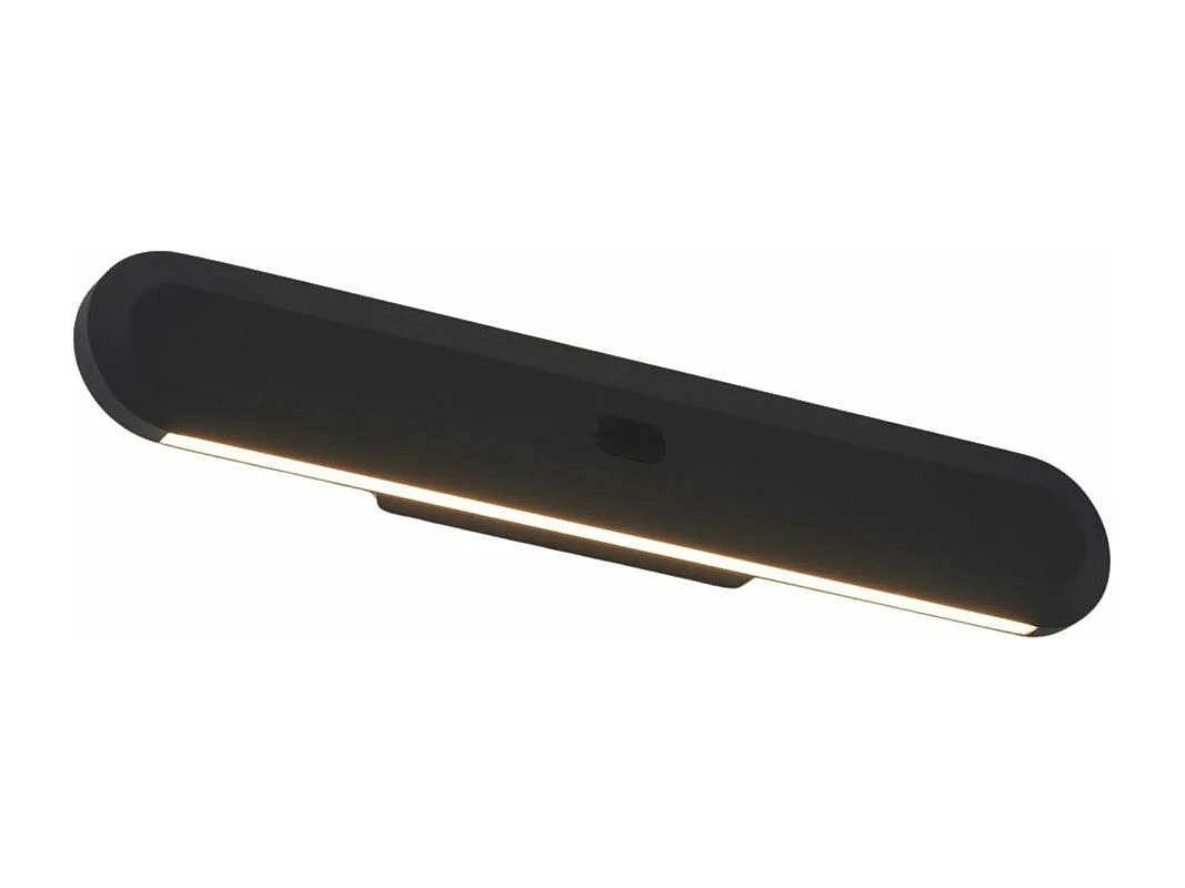 Applique murale tactile sans contact LED dimmable noire  - Aika