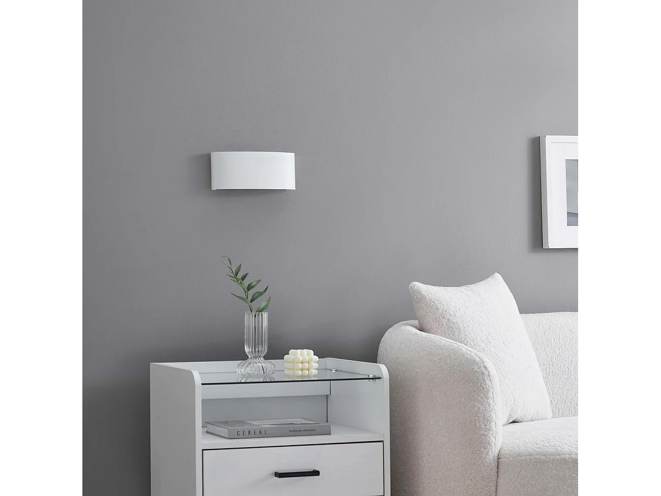 Applique multi faisceaux LED blanc IP54 - Prisma