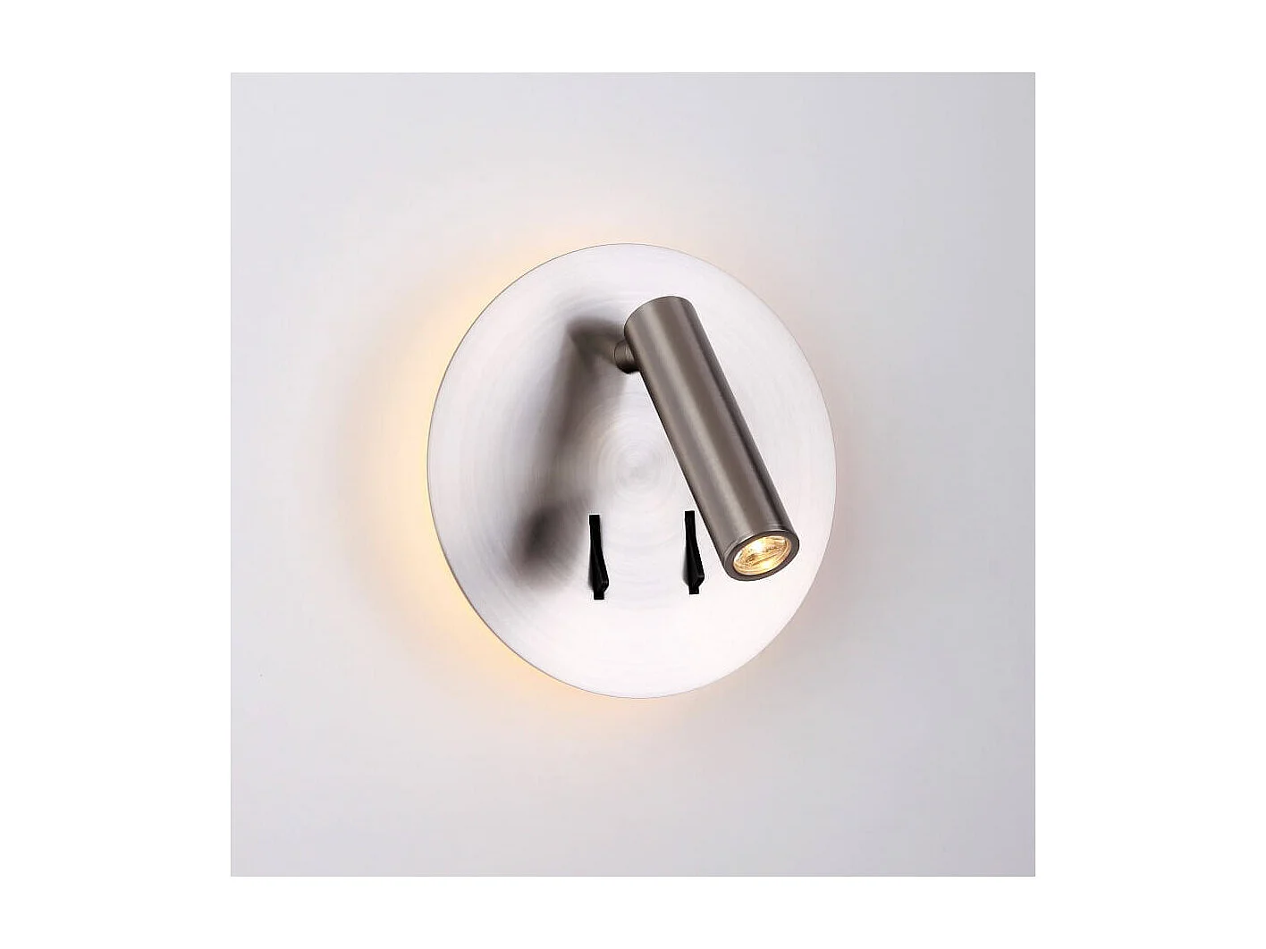 Liseuse tendance double LED et interrupteur -  Bilbao