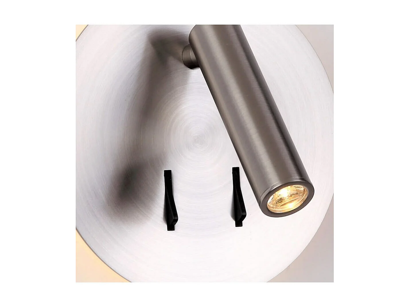 Liseuse tendance double LED et interrupteur -  Bilbao