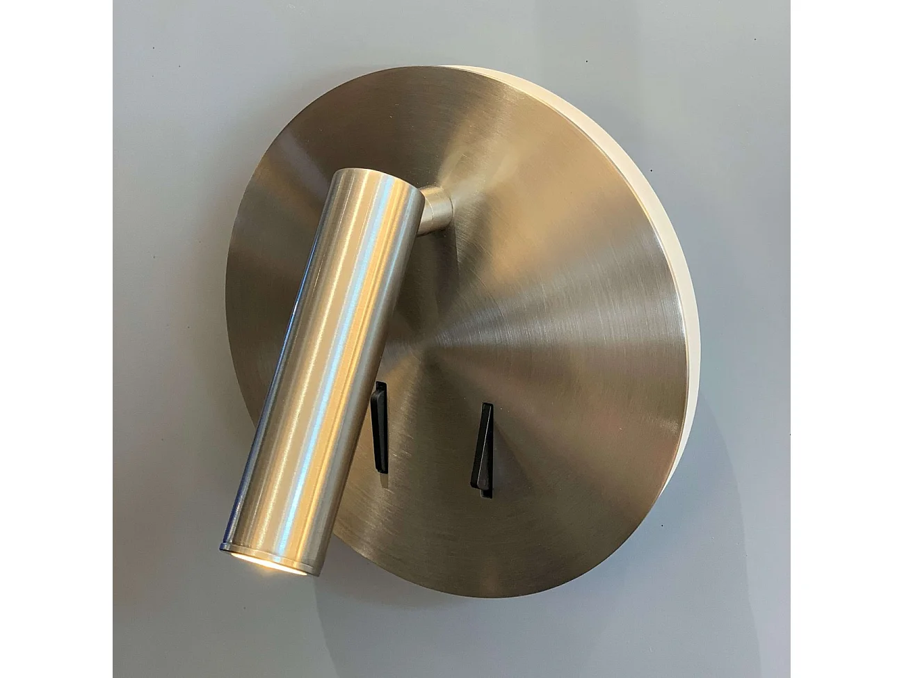 Liseuse tendance double LED et interrupteur -  Bilbao