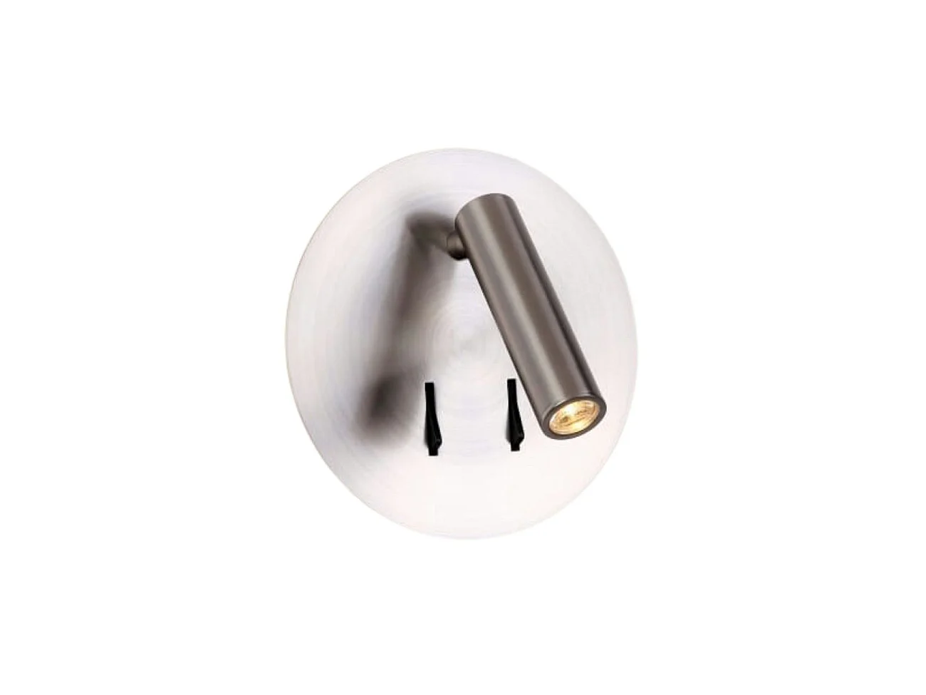 Liseuse tendance double LED et interrupteur -  Bilbao