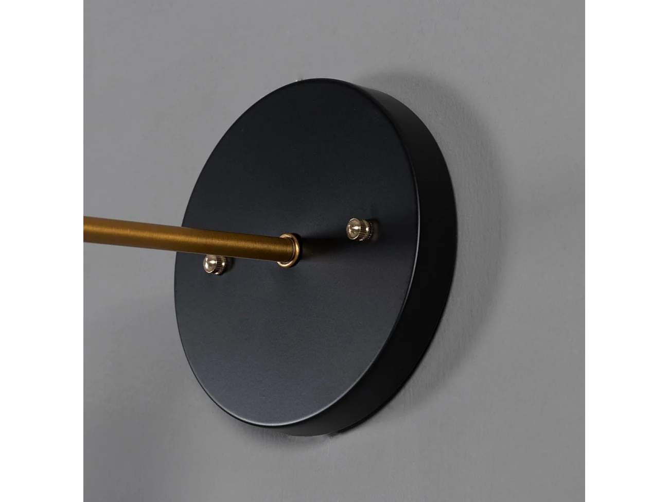 Applique rétro en verre rond - Olivia