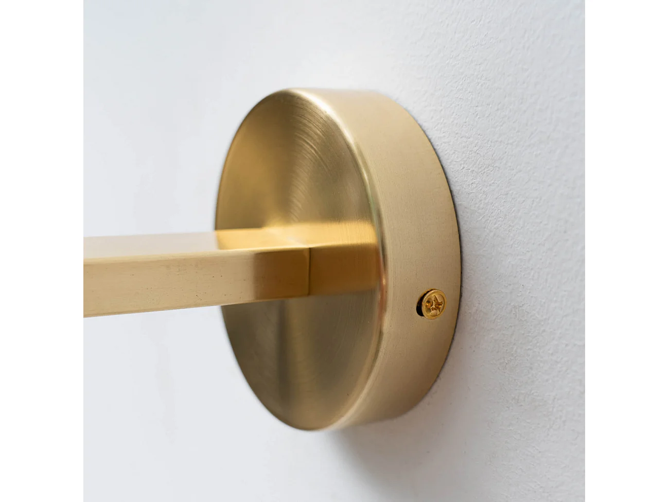 Applique murale métal doré et verre transparent - Vilamo