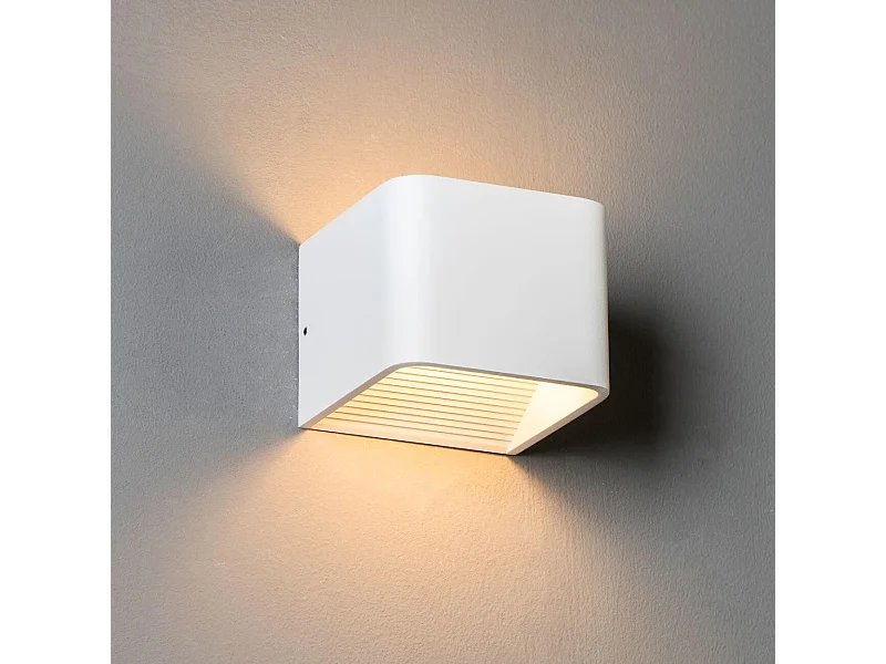 Applique Murale LED 6W compatible avec variateur - 10cm - Quadra