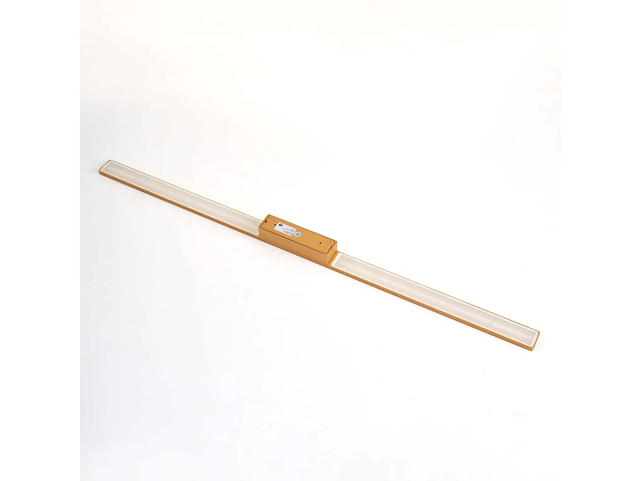 Applique ultra design minimaliste dorée LED extérieur - Sambai