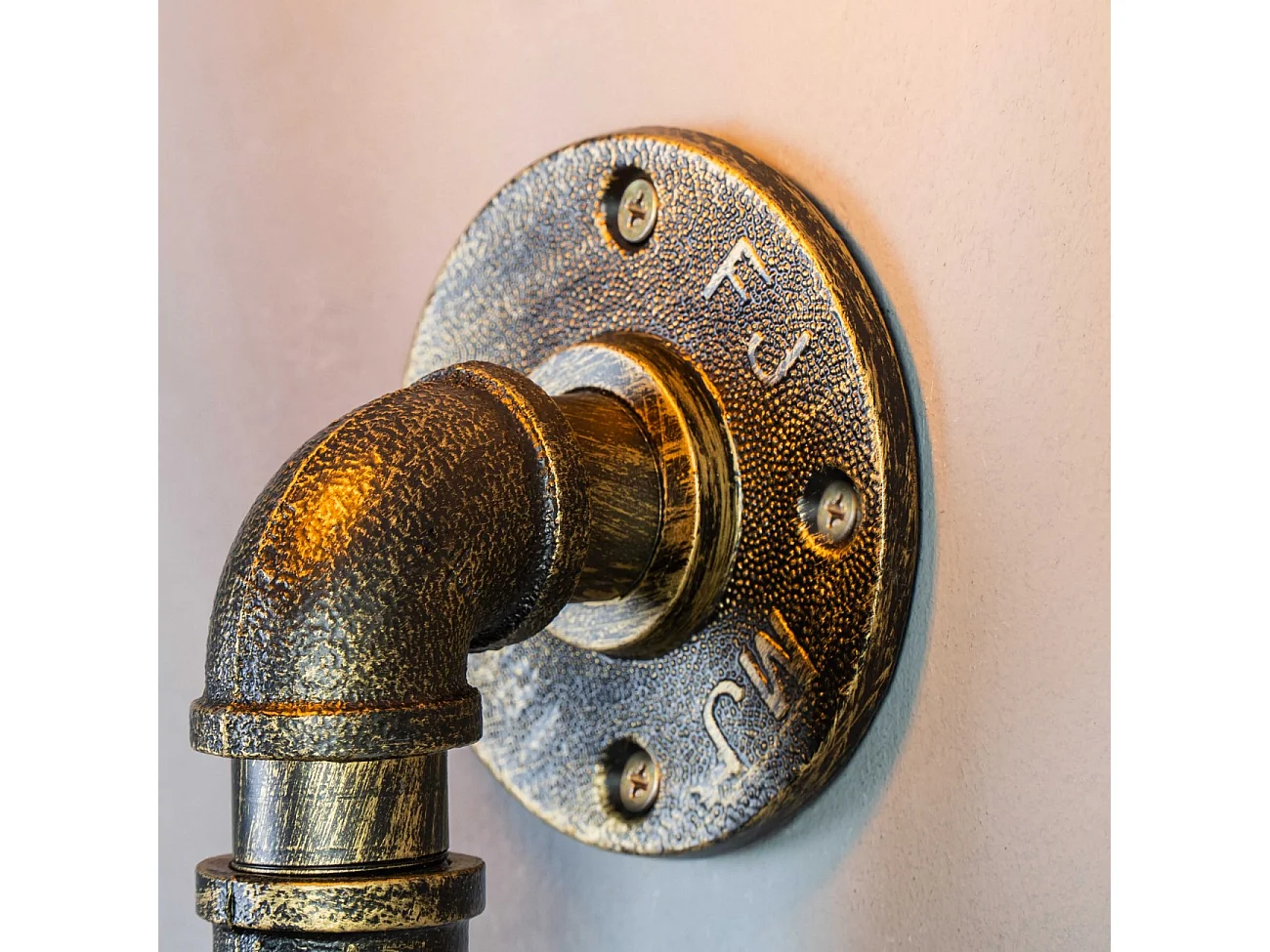 Applique industrielle vintage - Lumi