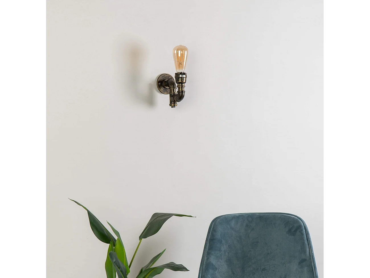 Applique industrielle vintage - Lumi