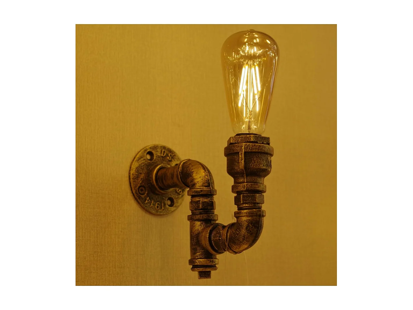 Applique industrielle vintage - Lumi