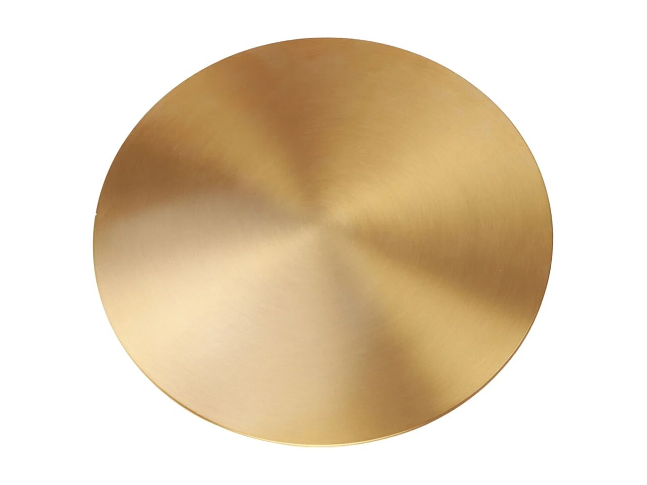 Applique murale ronde finition laiton LED intégrée 18 cm - Dorenis