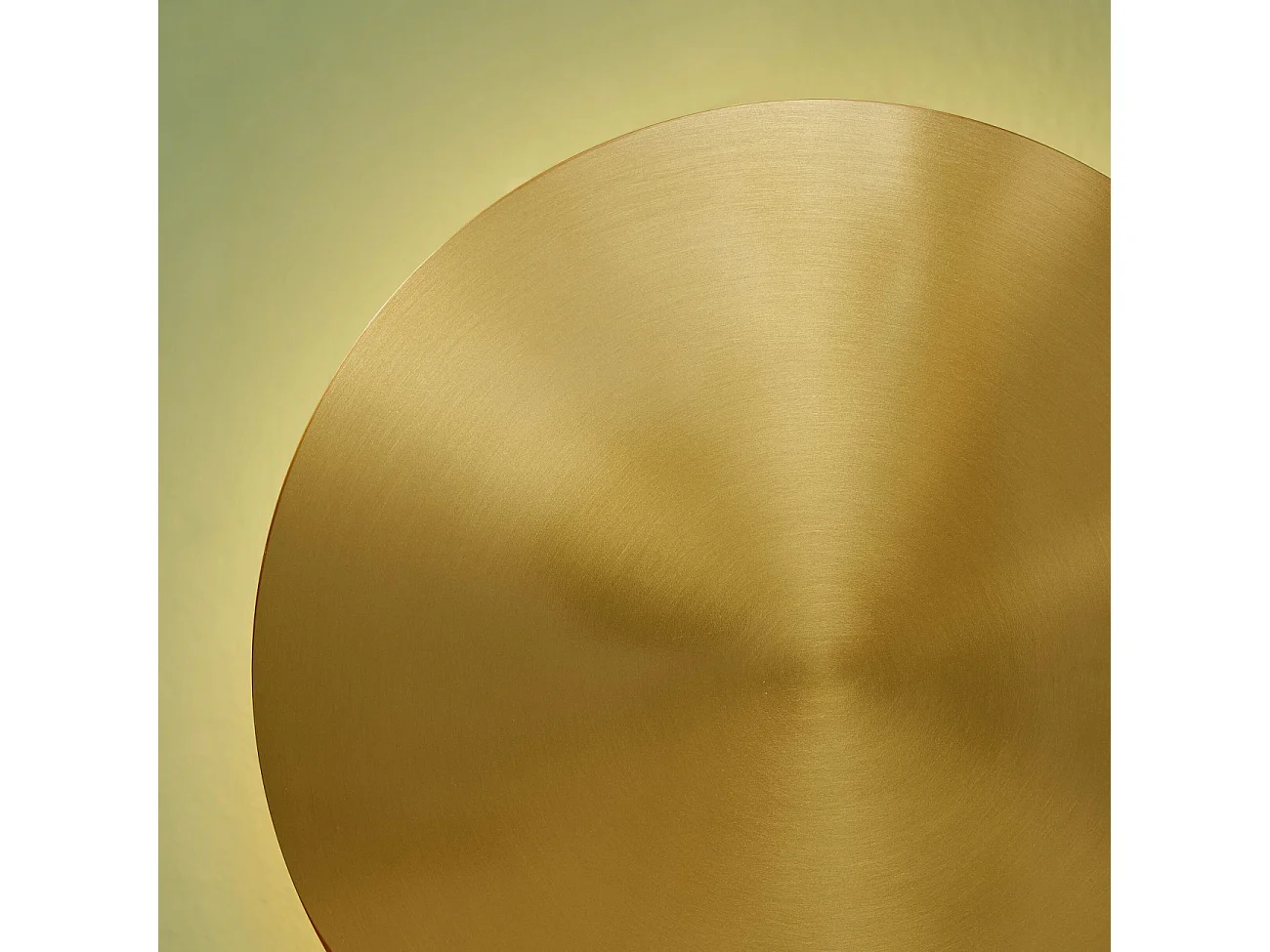 Applique murale ronde finition laiton LED intégrée 18 cm - Dorenis