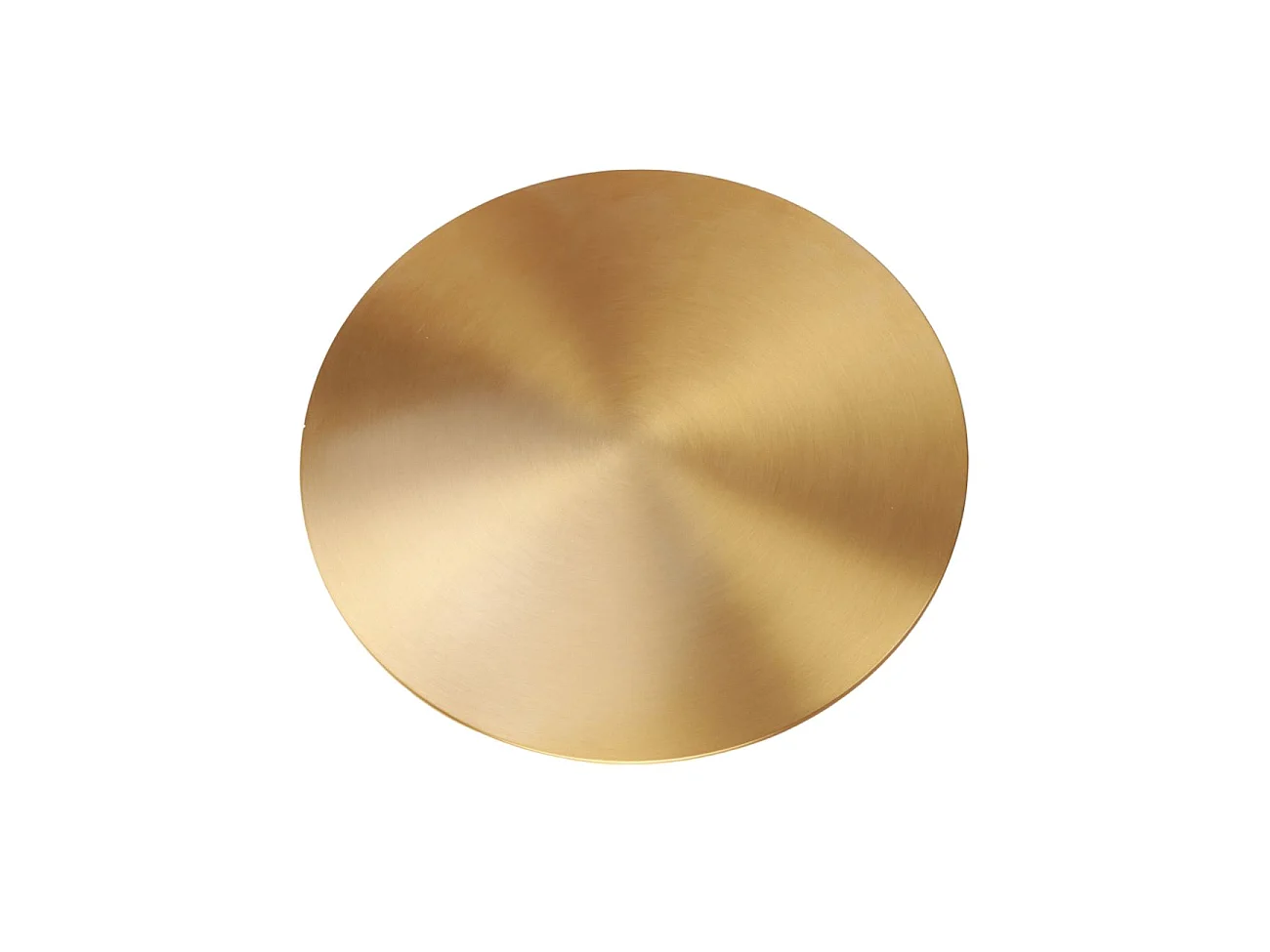 Applique murale ronde finition laiton LED intégrée 18 cm - Dorenis