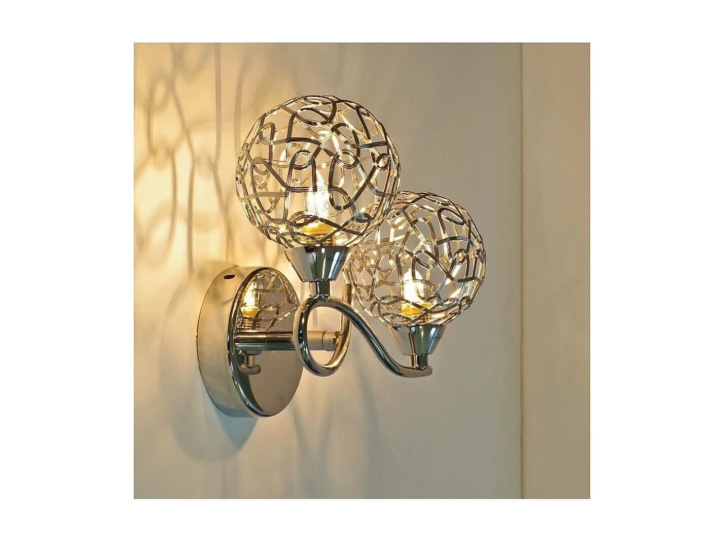 Applique murale design double Aphyse