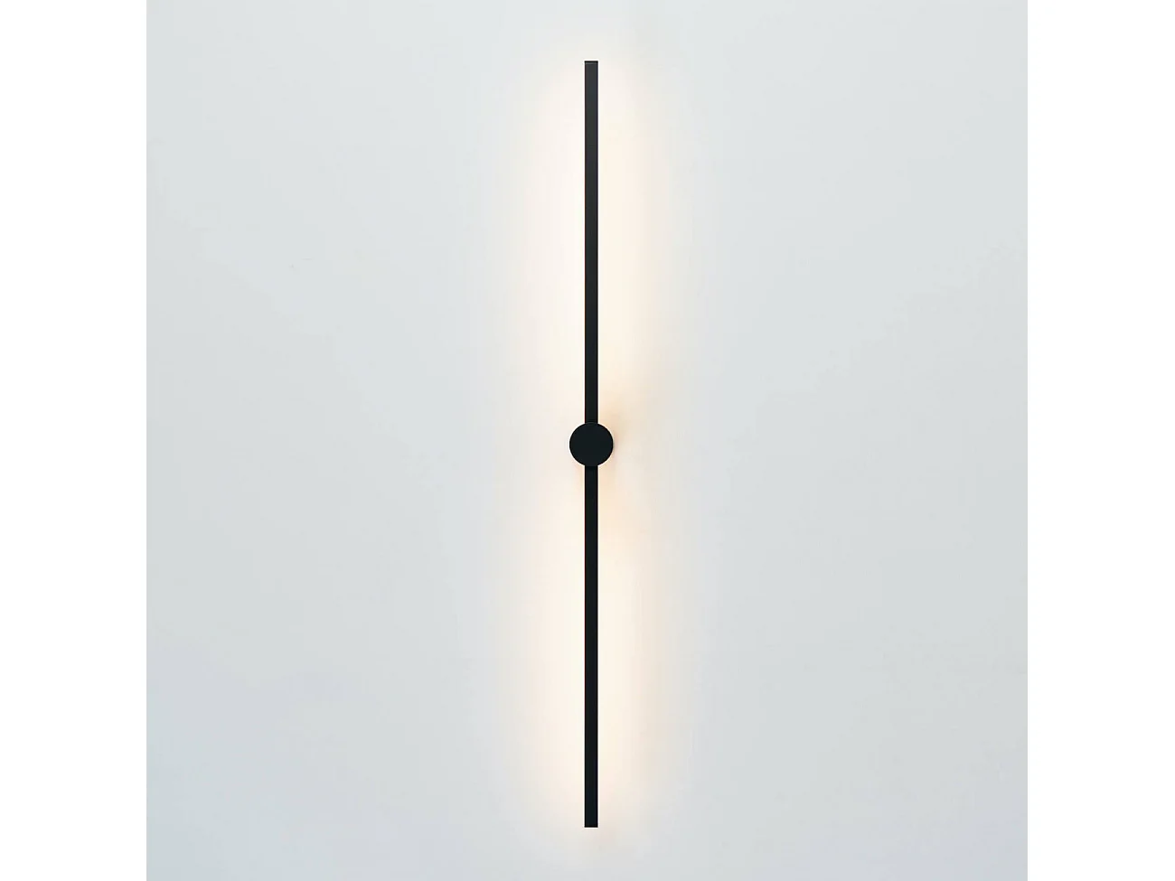 Longue applique ultra design noire 113 cm - Eydon