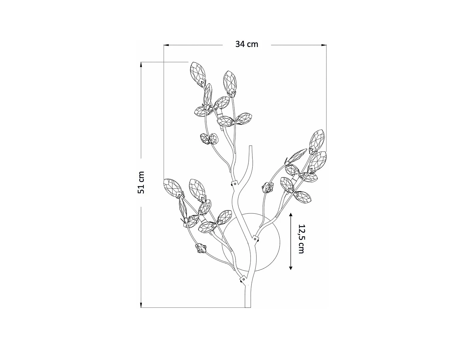 Applique cristal Ebensee