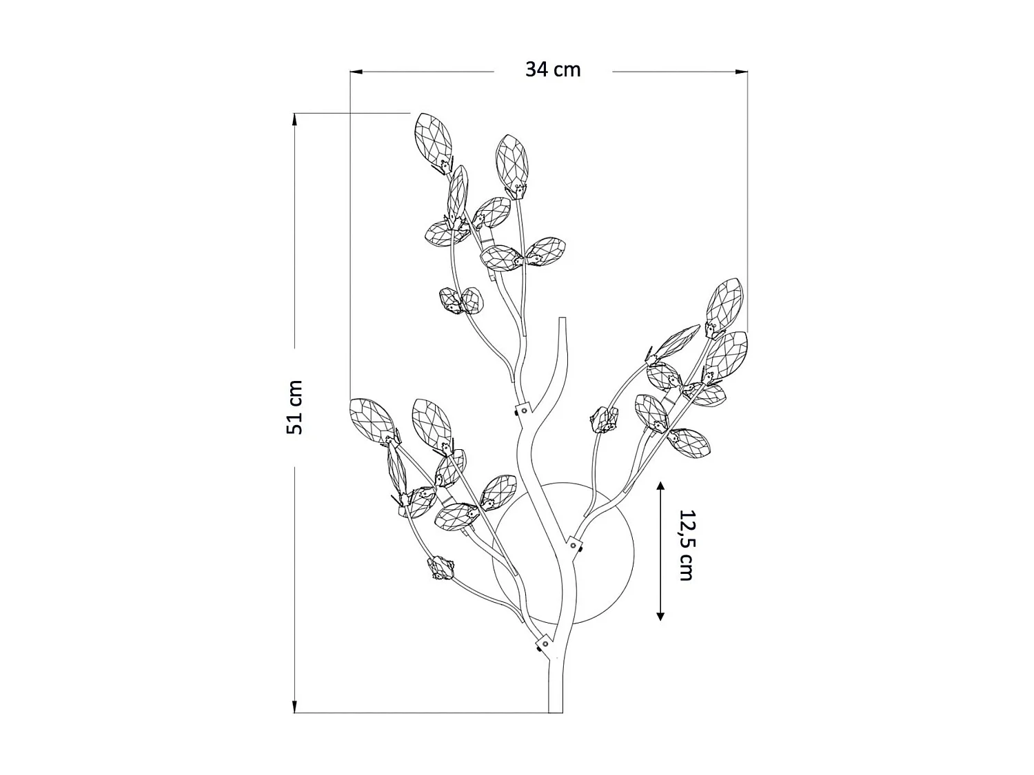 Applique cristal Ebensee