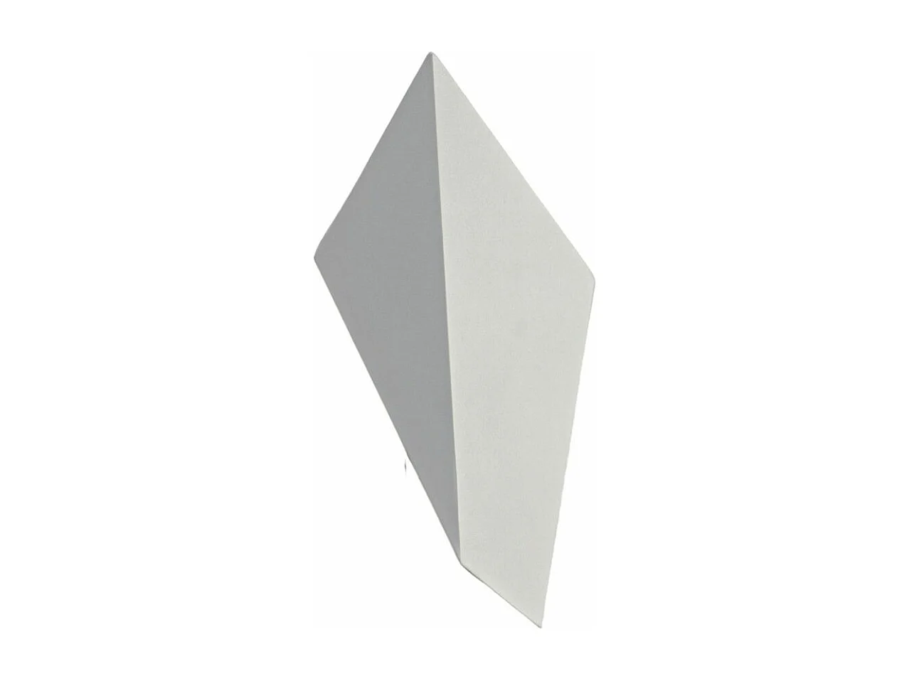 Applique blanche LED au design géométrique - Giada