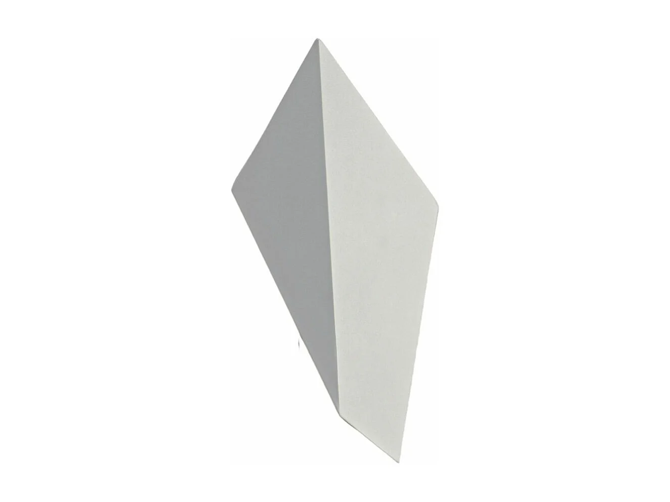 Applique blanche LED au design géométrique - Giada