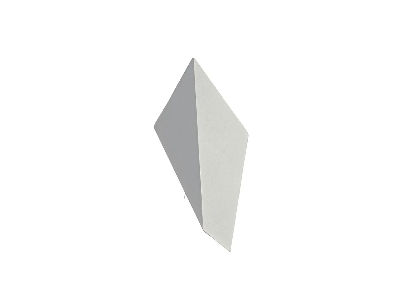 Applique blanche LED au design géométrique - Giada