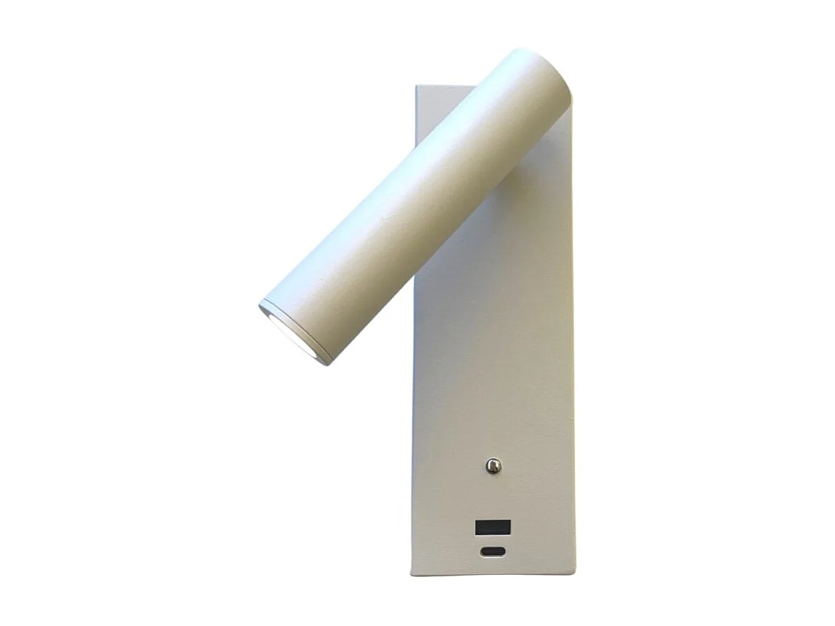 Applique LED liseuse avec port USB - Tofino