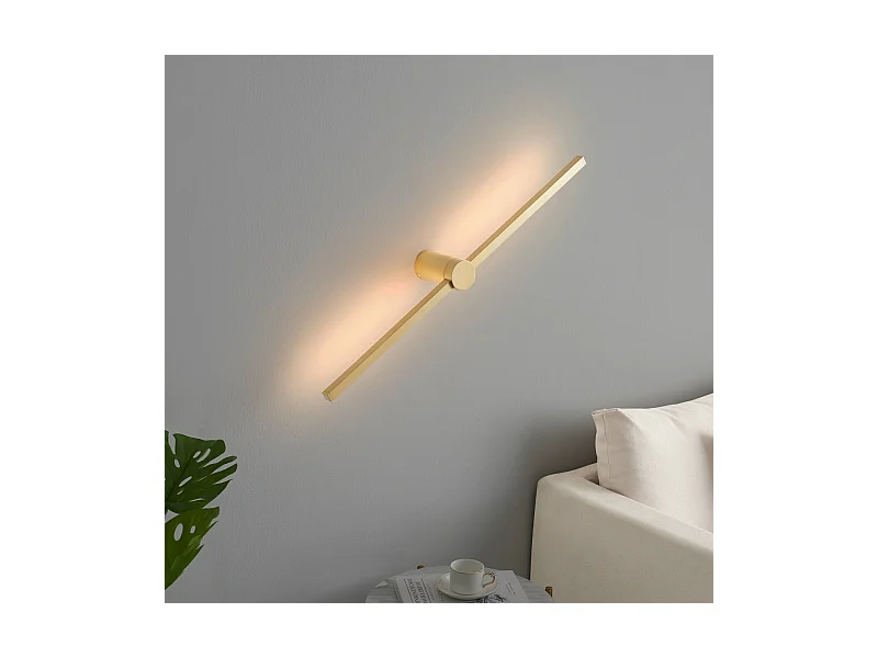 Longue applique LED éclairage indirect 80 cm - Eydon
