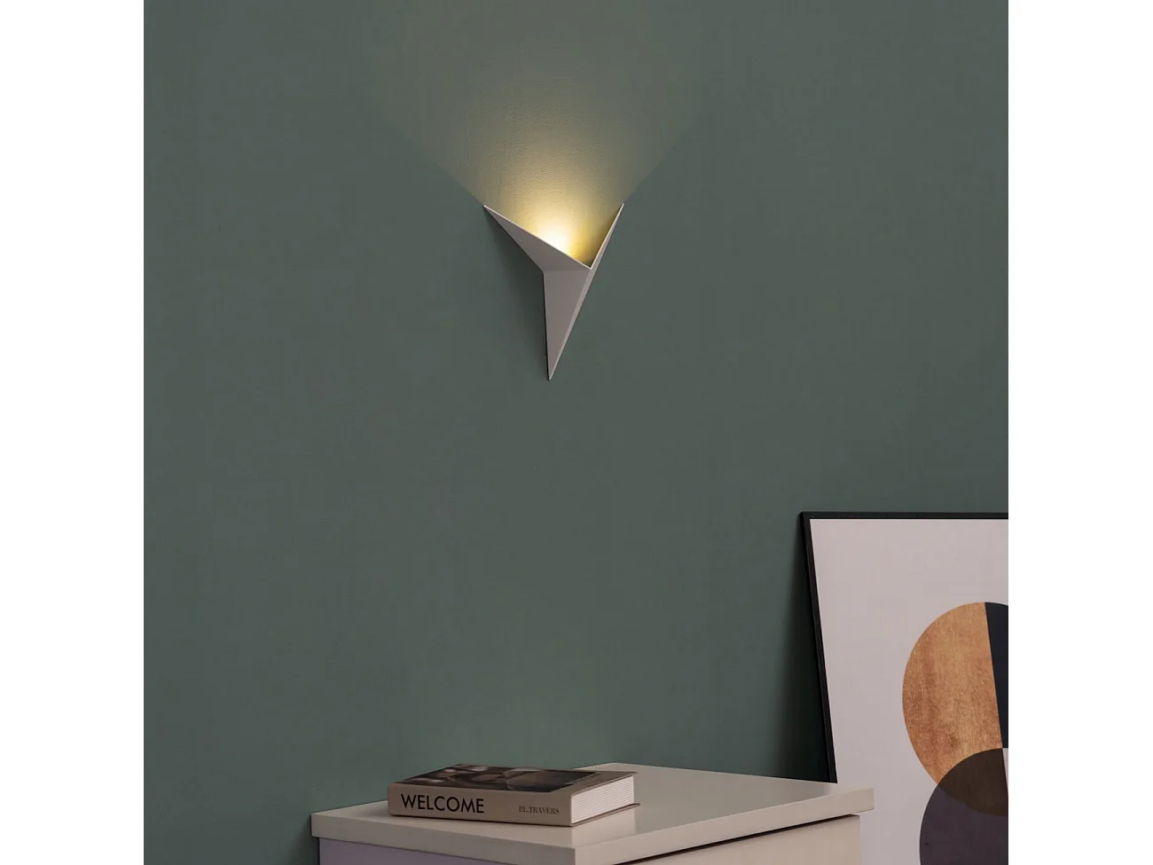 Applique murale LED ultra design - Blanc - London