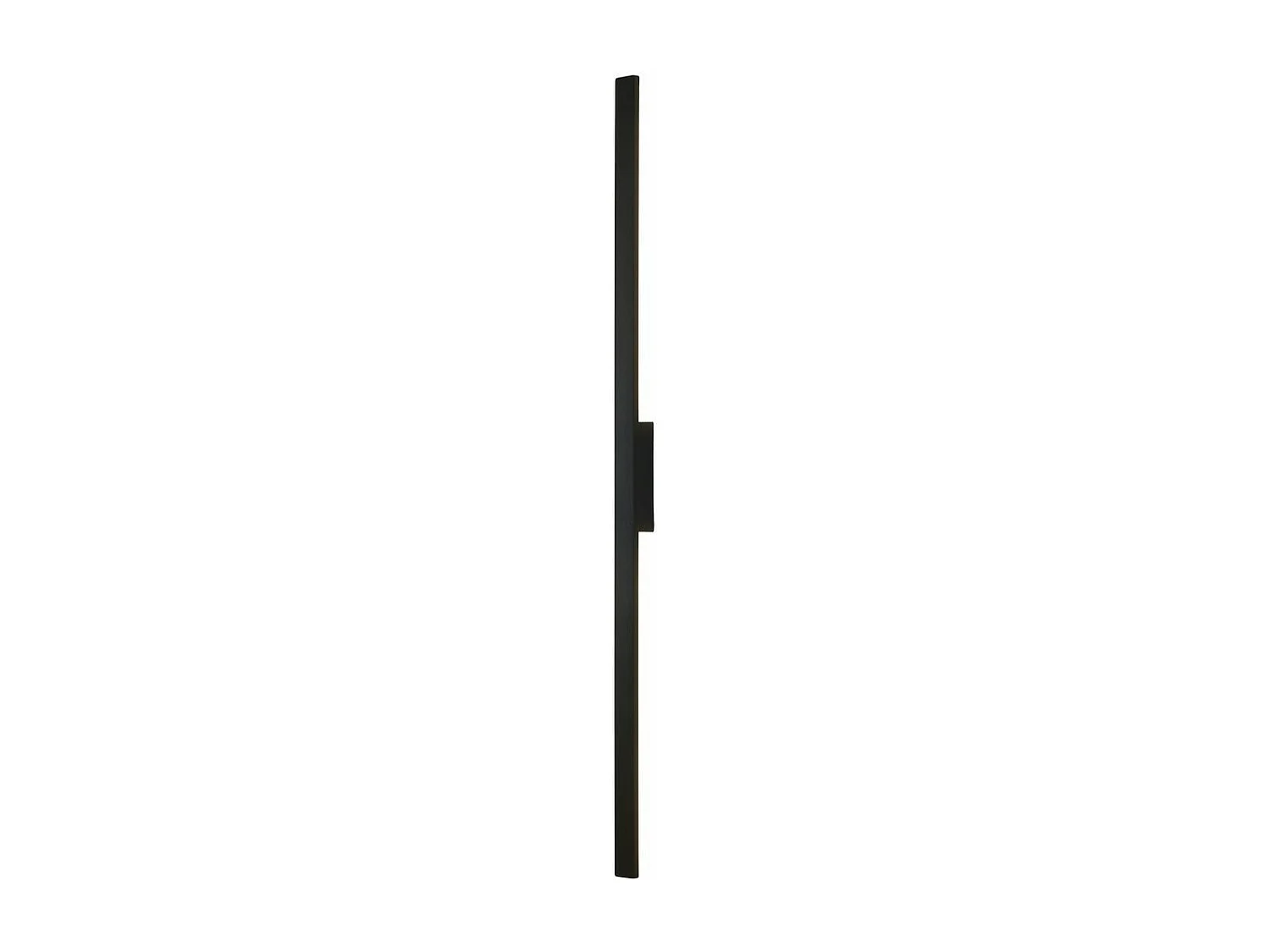 Longue applique murale noire extérieur 144 cm - Sambai